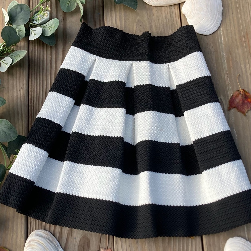 Black and White Skirt